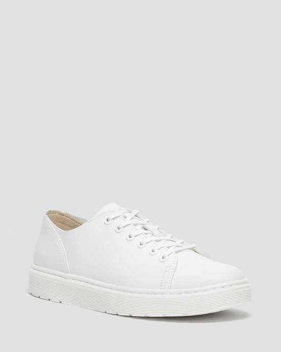 Zapatos Con Cordones Dr. Martens Dante Venice Mujer Blancos MX-02814